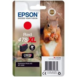 Epson Original 478XL Eichhörnchen Druckerpatrone rot 10,2 ml (C13T04F54010)