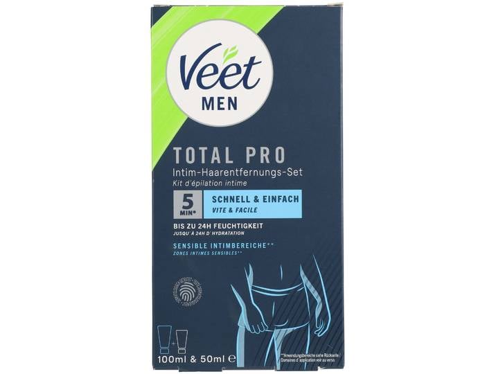 Veet Men Total Pro Intim Haarentfernungsset