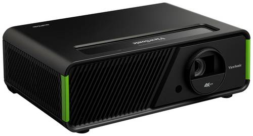 Viewsonic Beamer X1-4K LED 2150 ANSI-Lumen 3840 x 2160 4K UHD mit Fernbedienung, Zoom-Funktion, Integrierter Lautsprecher, 4K
