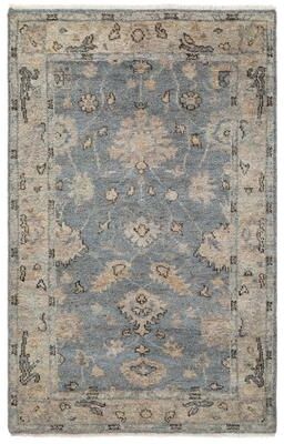 Terra by Obeetee Shirin Blue Rug