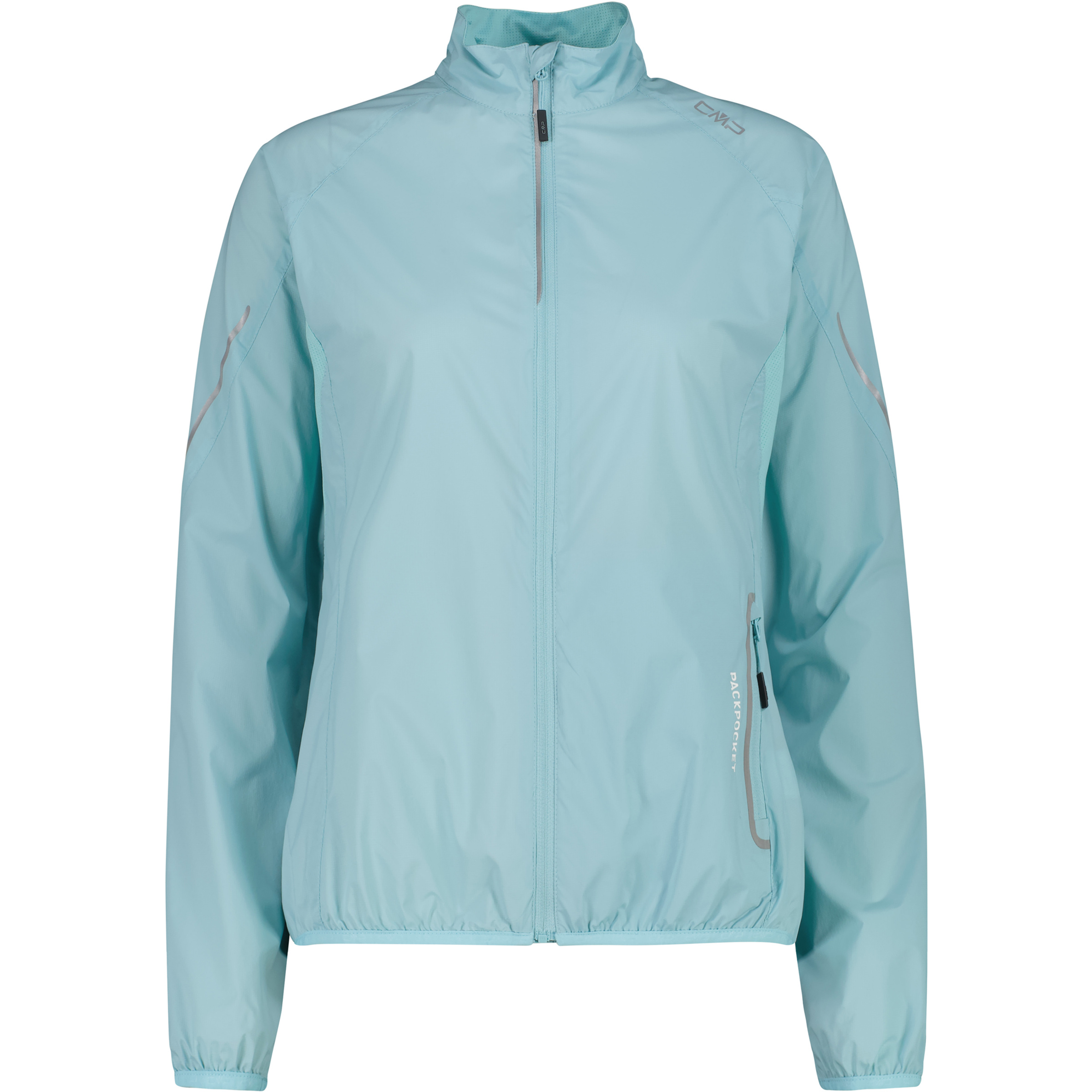CMP Damen Windbreaker blau Größe XXS Trekking Wasserabweisend
