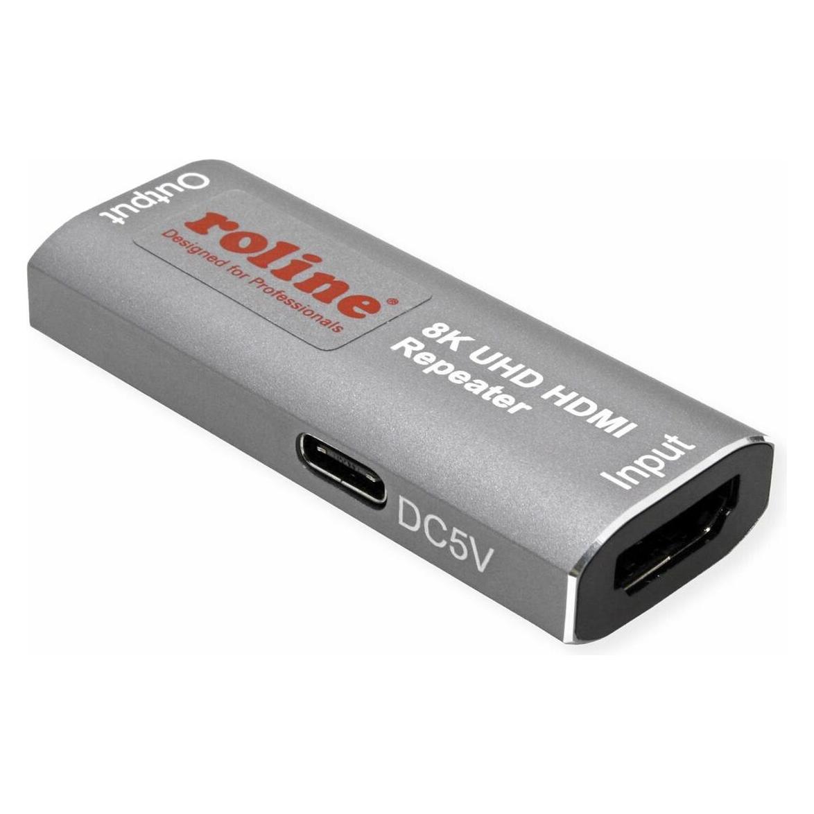 Roline HDMI Repeater, 8K60, < 10m (14.01.3476)