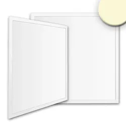 ISOLED LED Panel Business Line 600 UGR<19 2H/2H 36W Rahmen weiß RAL 9016 warmweiß 1-10V dimmbar