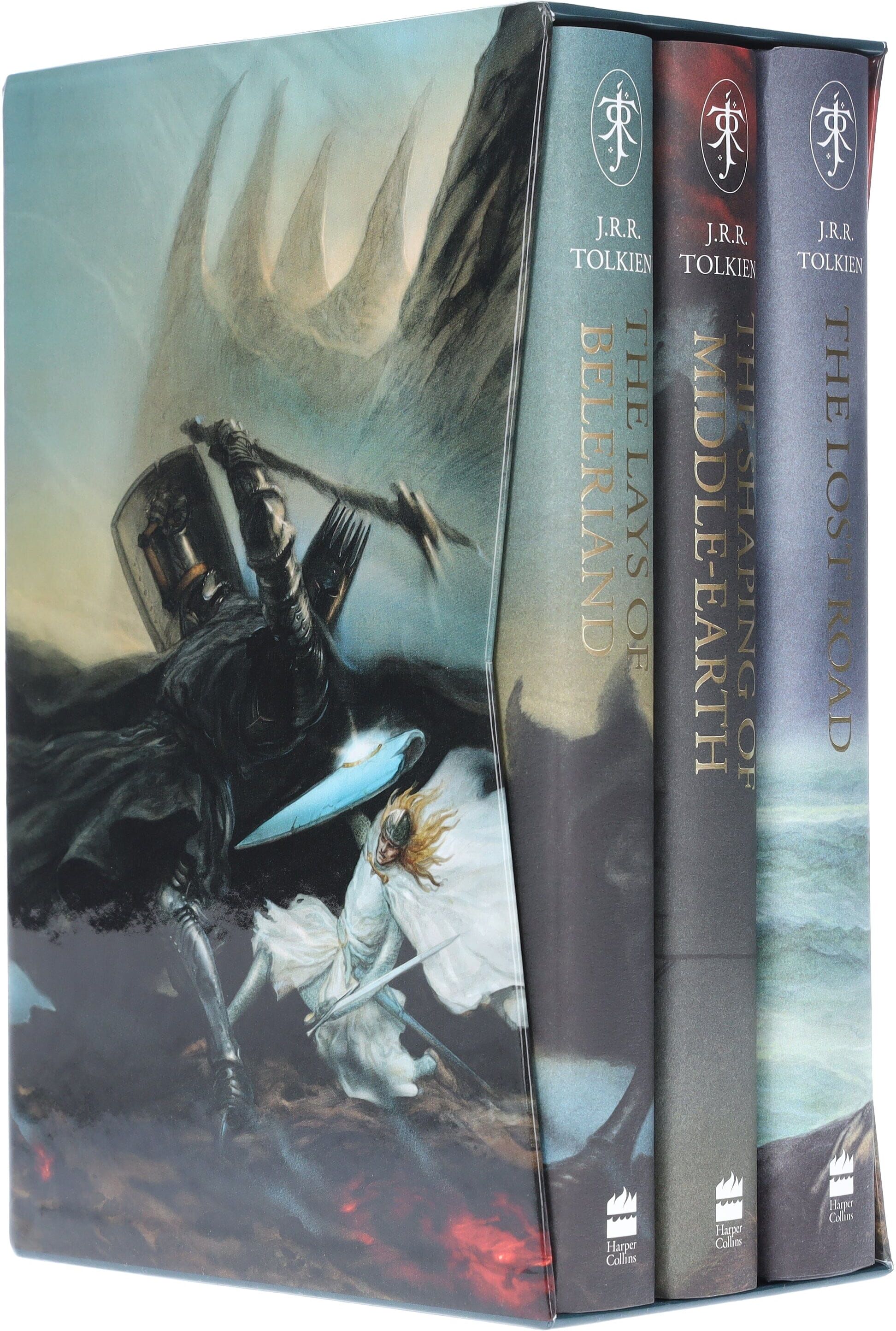 The History of Middle-Earth by Christopher & J. R. R. Tolkien Box Set 2 : Illustrated 3 Books Set - Fiction - Hardback HarperCollins Publishers