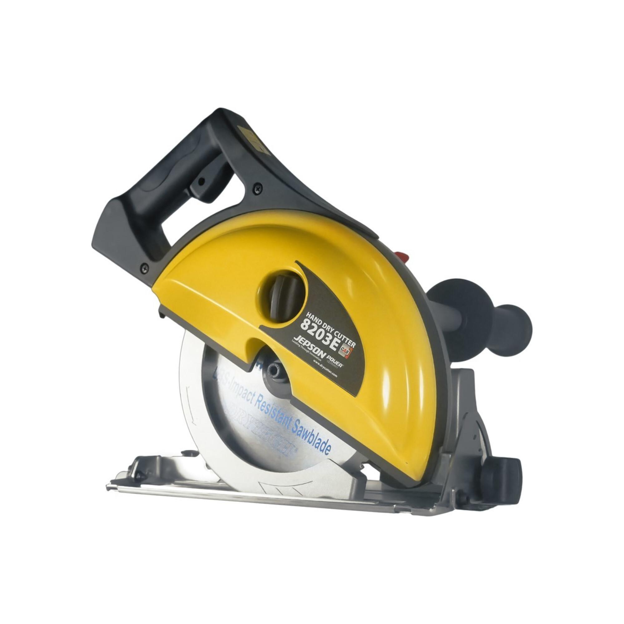JEPSON POWER Akku-Metallhandkreissäge Hand Dry Cutter 8203E inkl. Sägeblatt u. Zubehör D=203mm (608295E)