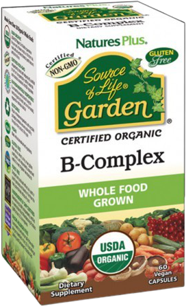 NaturesPlus Garden B Complex 60 Capsules