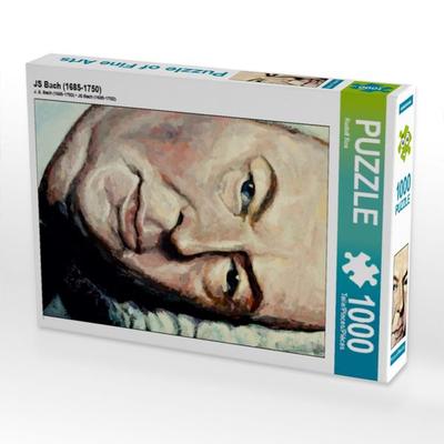 CALVENDO Puzzle JS Bach (1685-1750) | 1000 Teile Lege-Größe 64x48cm Foto-Puzzle für glückliche Stunden