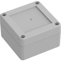 TRU COMPONENTS 6U07080804119 TC-13865056 Industrie-Gehäuse 75 x 75 x 45 Polycarbonat Lichtgrau 1 St.
