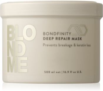 Schwarzkopf Professional Blondme Bondfinity Deep Repair Mask máscara profundamente regeneradora 500 ml. Blondme Bondfinity Deep Repair Mask