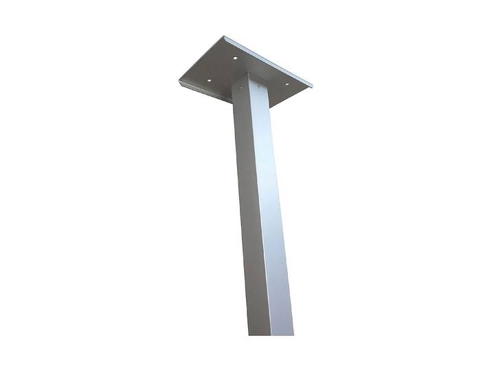Huber Monostütze Alu Eloxiert Quadratisch 114 × 6.5 cm