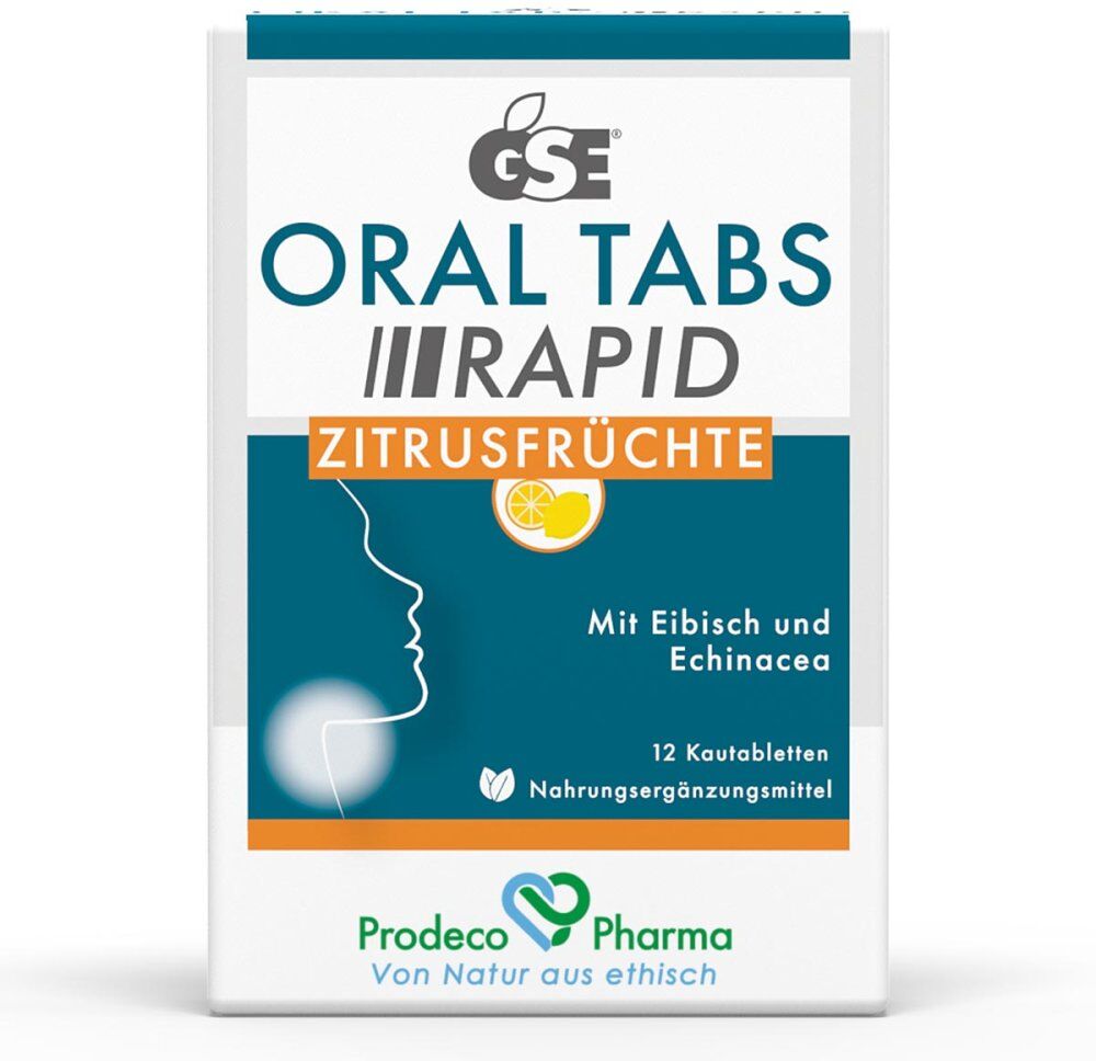 GSE Oral Tabs Rapid Zitrusfrüchte Lutschtabletten