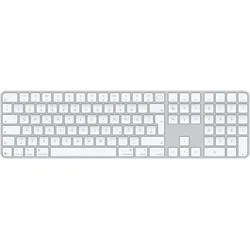 Apple Magic Keyboard (2024) mit Touch ID - Tastatur | Weiß - Neu