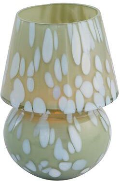 Tortoise Glass Candle Lamp - Green - Fern Moss Scent - Ballard Designs