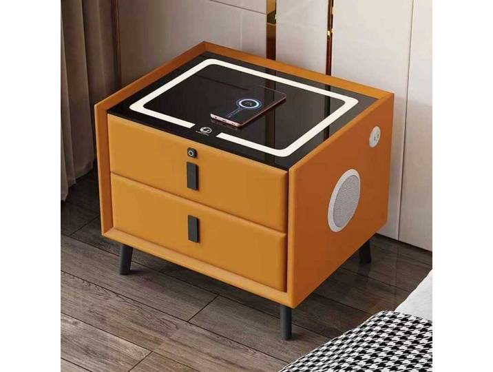 JVmoebel Nachttisch Intelligente Ladeschublade für modernes Schlafzimmerdesign (1-St., 1x Nachttisch), Made in Europa