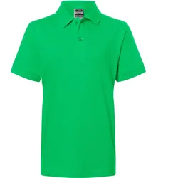 Kinder Polo-Shirt "JN070K" - XS - fern-green