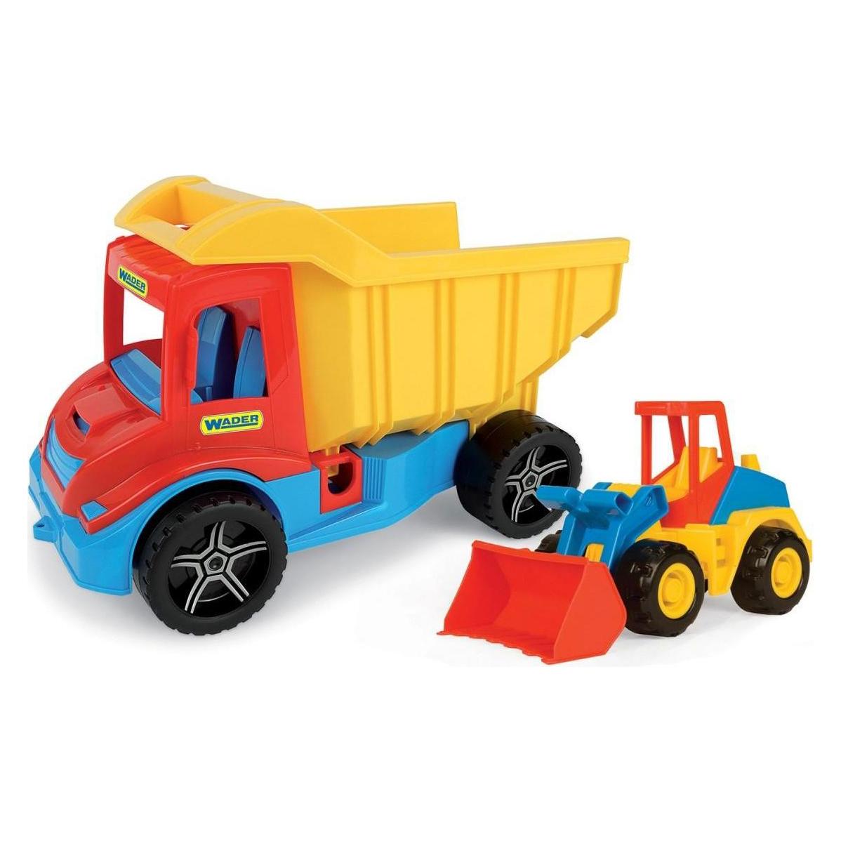 Wader Road trucks with excavator (32241)