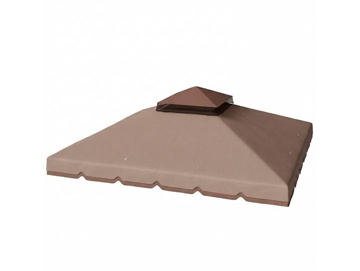 Toit de remplacement Outsunny en polyester 300x300 cm