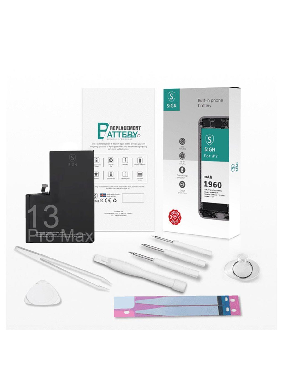 SiGN Complete Battery Replacement Kit - iPhone 13 Pro Max