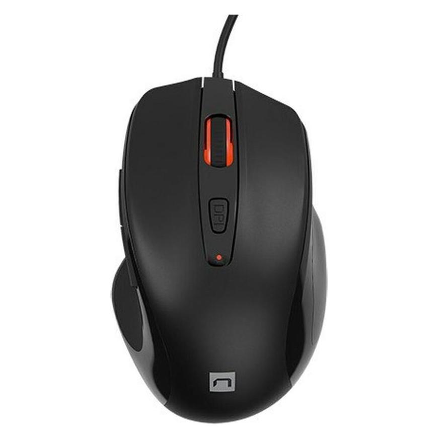 Genesis NATEC MYSZ PIGEON 2 4000DPI CZARNA NMY-2047 (Kabelgebunden) (NMY-2047)