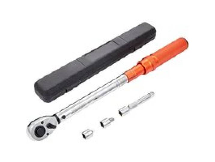 SucceBuy Momentsleutelset Drive Click Momentsleutel Dual-Direction Verstelbare Mechanische Dual Range Weegschalen Momentsleutelset