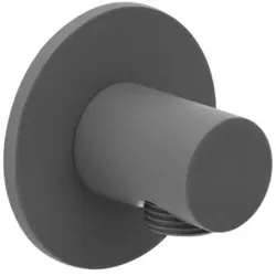 Herzbach Deep Grey Brauseanschlussbogen 23.995100.1.06 grau matt