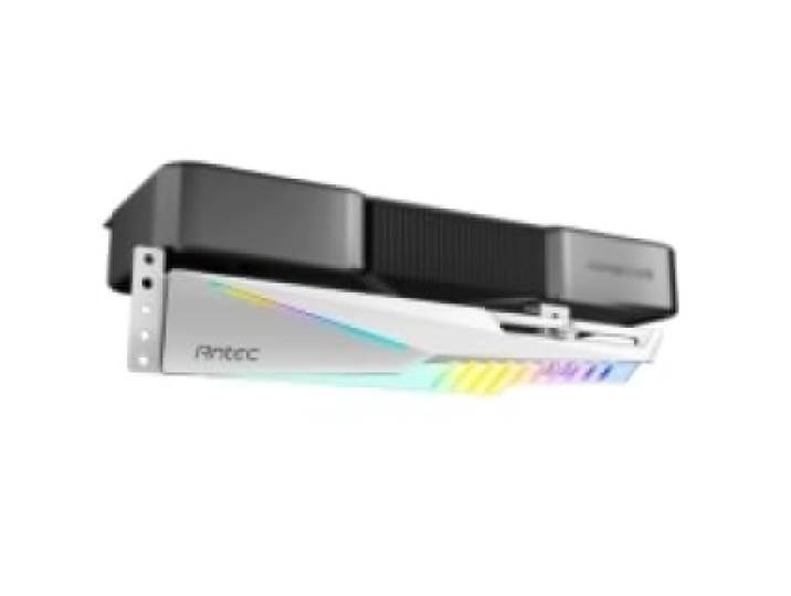 ANTEC HGPU Beugel Dagger White ARGB - PCI Slot Mount 5-gaats Horizontale GPU 170-270mm Universele valhouder zonder gereedschap Verstelbare steunzuil