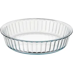 Backform rund (BHT 28,50x4,50x28,50 cm) - transparent - BHT 28,50x4,50x28,50 cm