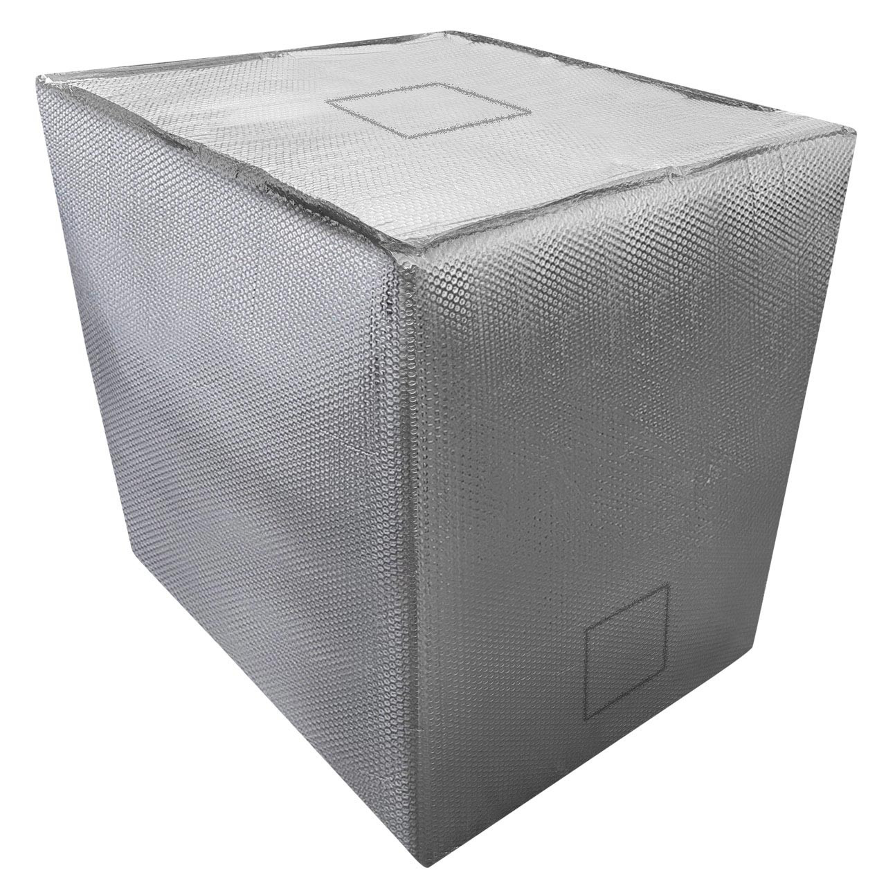 REKUBIK IBC Thermohaube PREMIUM mit Klettverschluss Hitze- & Frostschutz 1000l IBC (120x100x116cm)