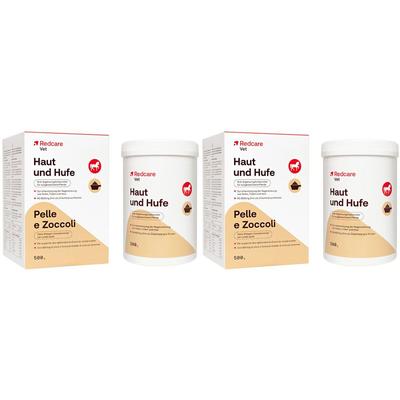 Redcare Vet Haut und Hufe x2 2x500 g Pulver