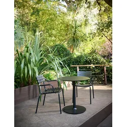 Pico Cafe-Tisch Outdoor Rund Beige Rund Ø 74 cm