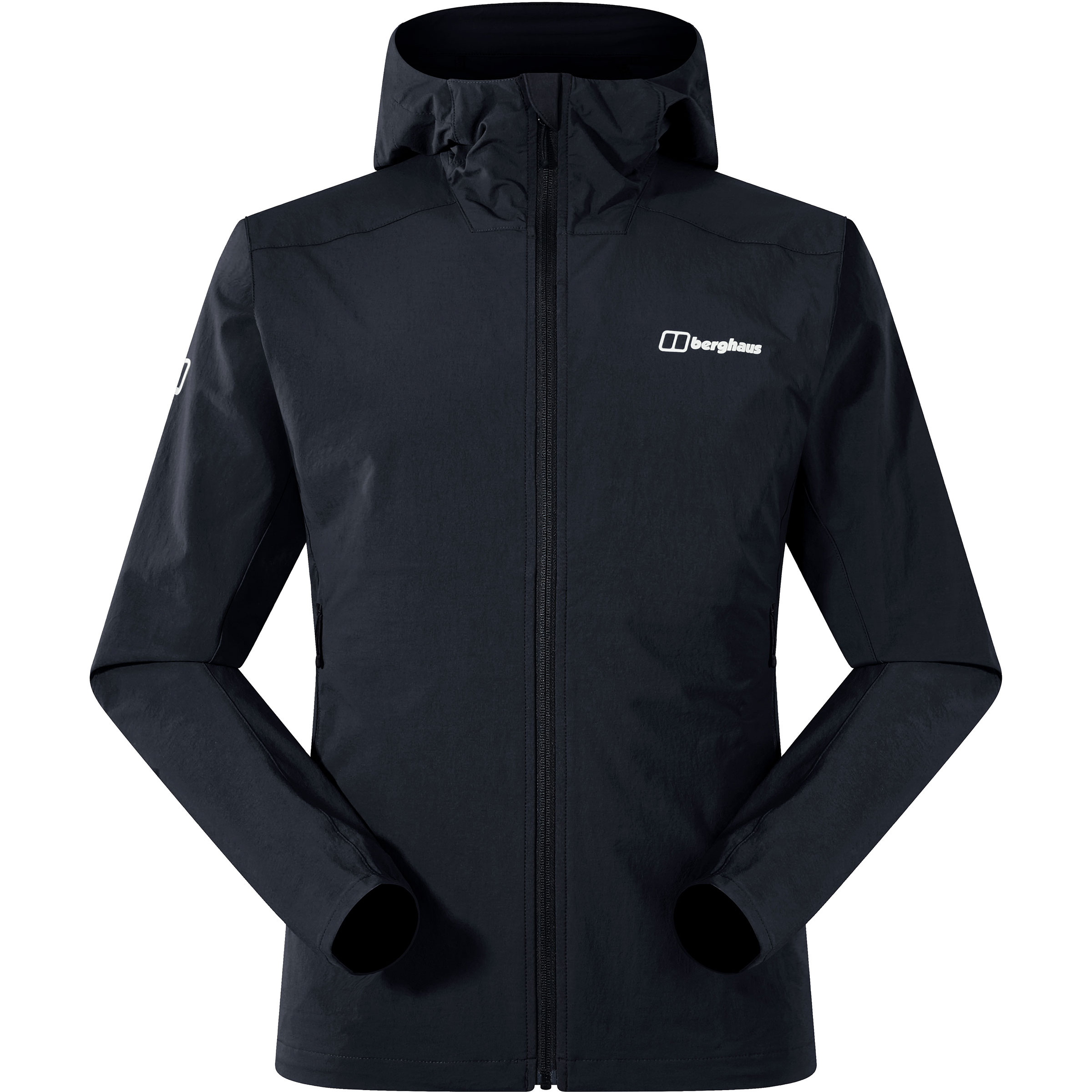 Berghaus Ridge-Roamer Lite Herren Softshelljacke schwarz Größe XL Trekking Klein verpackbar