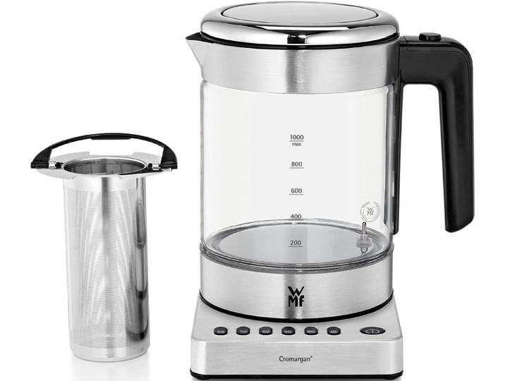 WMF Wasserkocher KÜCHENminis® Glas Vario, 1 l, 1960 W, 1,0 l