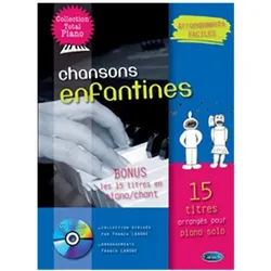 Franck Lanone, Chansons Enfantines pour Piano Klavier Buch + CD, Fachbücher von Franck Lanone