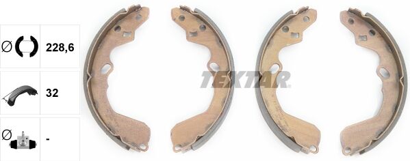 Textar Bremsbackensatz 91067300 Für Kia