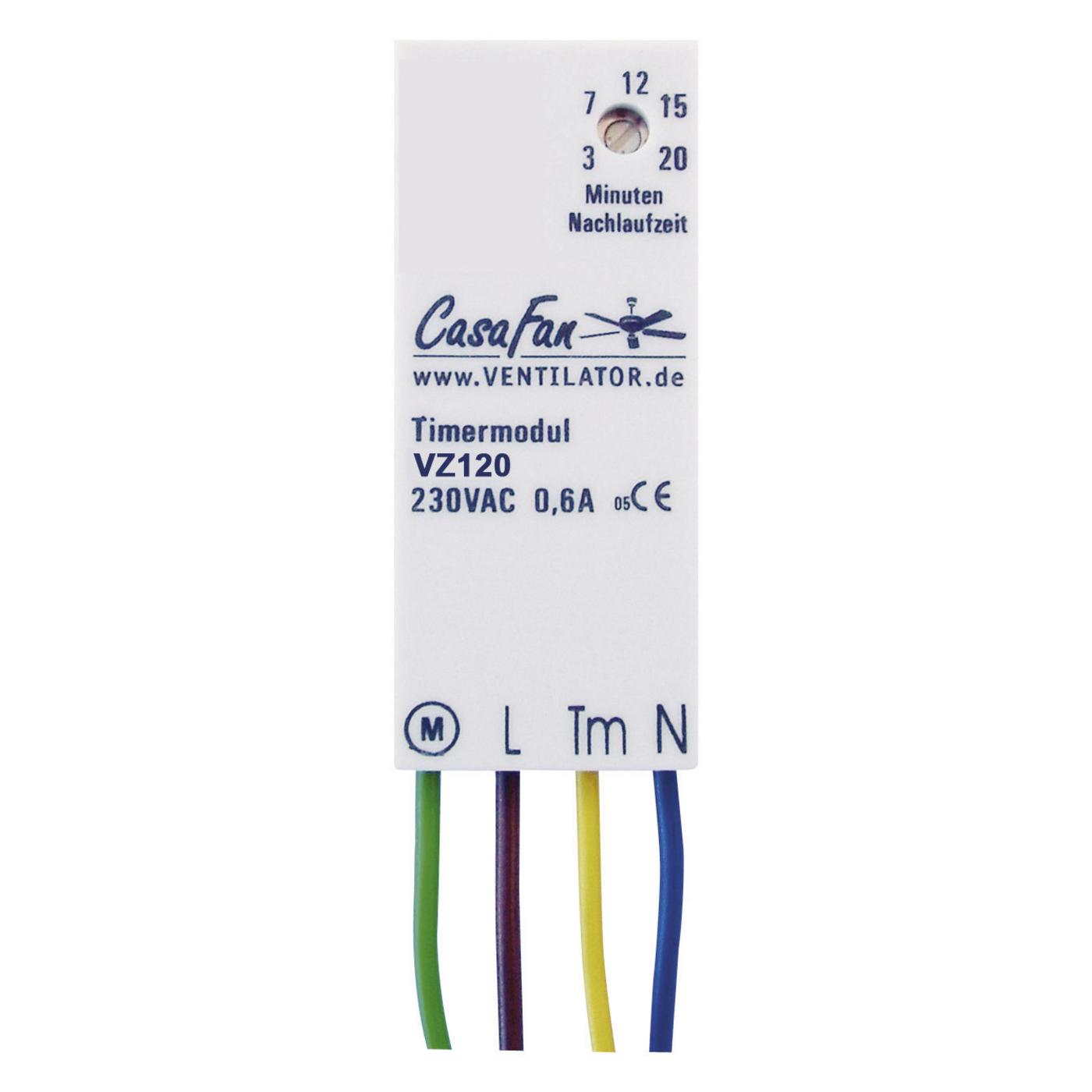 CasaFan Timermodul VZ 120 Weiss (9800008)