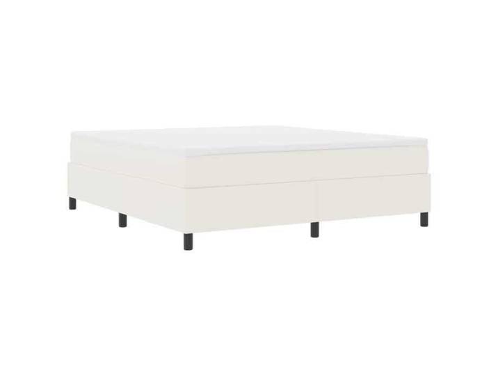 Structure de lit - HAOSHOP - Cadre de lit plateforme Crème 180 x 200 cm&01_103232