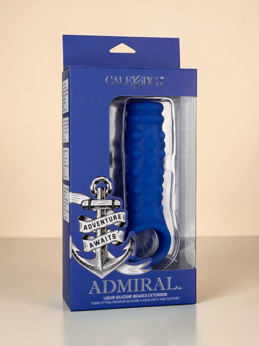 Gaine de pénis Beaded Extension Admiral 10.5 x 4.5cm