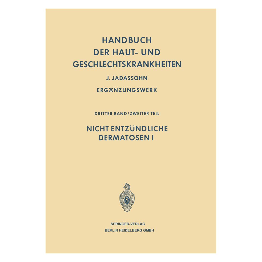 Springer Handbuch der Haut- und Geschlechtskrankheiten (Deutsch, Softcover, Alfred Marchionini, Josef Jadassohn) (9401161)
