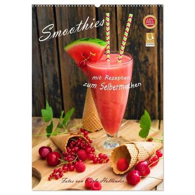 Smoothies zum Selbermachen (Wandkalender 2026 DIN A2 hoch), CALVENDO Monatskalender