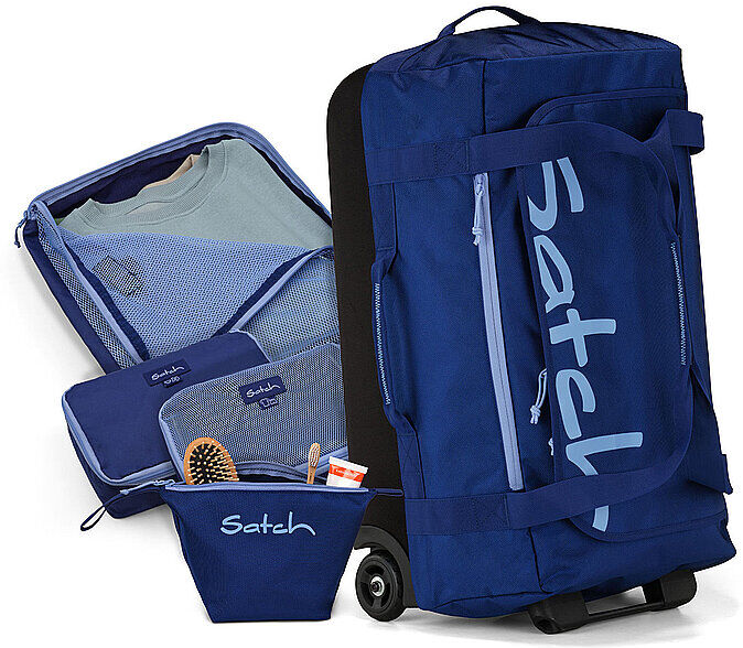 SATCH Reisekoffer Set 5-tlg. JET Blue EG
