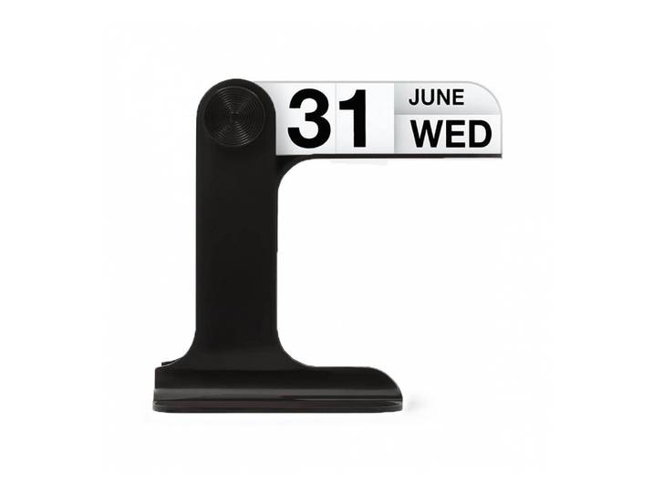 DANESE calendrier TIMOR (Noir, anglais - ABS/PVC)