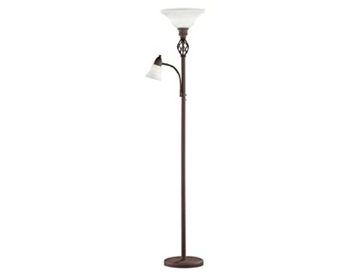 Trio Leuchten 4602021-24 Lampadaire Métal/Verre mat 40 W E27 Rouille