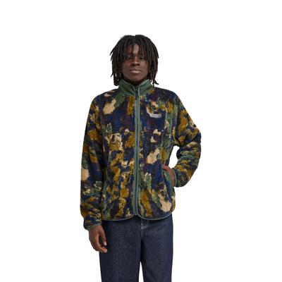 Fleecejacke ELEMENT "Classic", Herren, Gr. XS, bunt (bark camo), Obermaterial: 100% Polyester., Jacken Fleecejacke