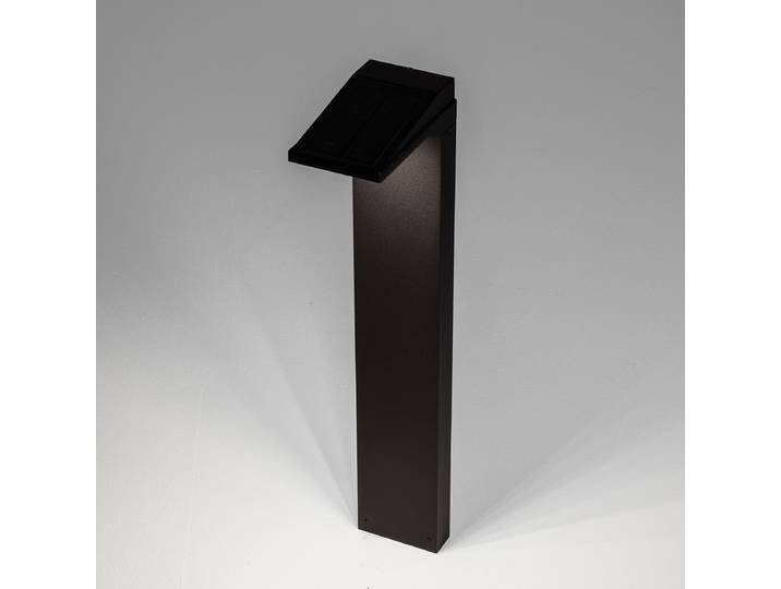 LED-Wegeleuchte mit Sensor 11 x 65 x 19cm Schwarz