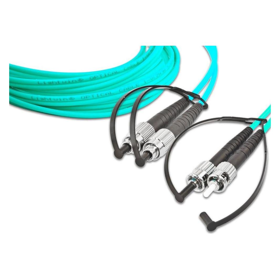 Lightwin High Quality Duplex LWL Patchkabel, MM OM3, FC (5 m) (LDP-50 FC-ST 5.0 OM3)