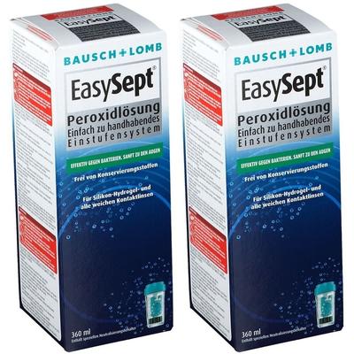 Easysept PEROxIDLOESUNG x2 2x360 ml Flaschen