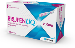 Brufen Liq 200mg Ibuprofeno 20 saquetas