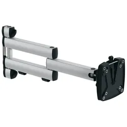 Novus TSS Faltarm III PM Monitorhalter, VESA 75/10 (15 kg), Monitor Halterung, Schwarz