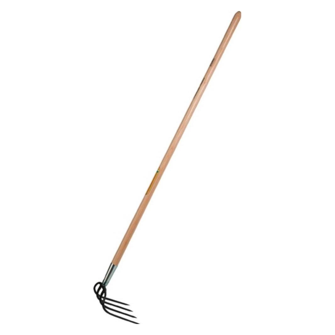 Freund Victoria Kartoffelhacke Zinkenlänge 190 mm, 4 Zinken geschmiedet, m. Stiel Gewicht 1200 g (1290513)