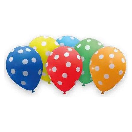 Magni Luftballons Dots verschiedene Farben 10er (6x) (42106934)